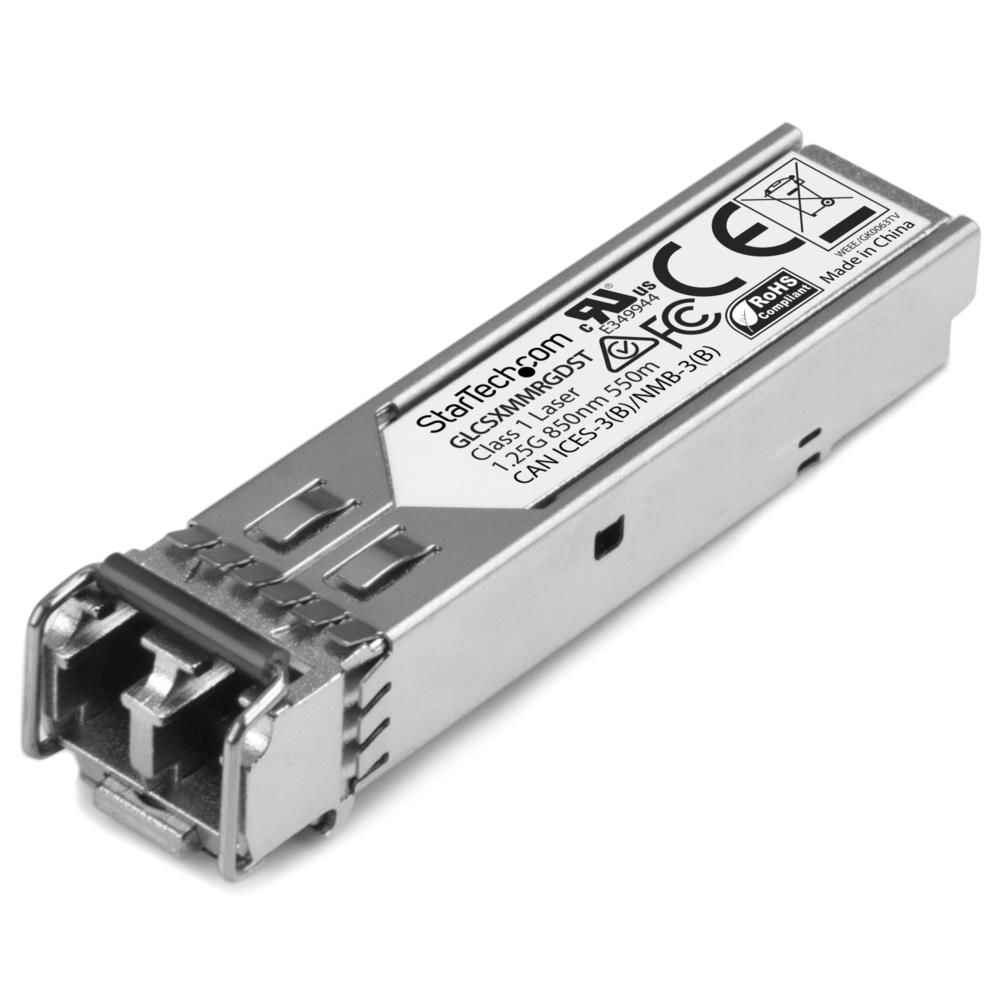 SFPモジュール Cisco製GLC-SX-MM-RGD互換 1000BASE-SX準拠光トランシーバ 送料無料 スターテック Startech 全使用期間保証