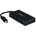 4|[gUSB 3.0nu USB Type-Cڑ USB-C - 4x USB-A USB}[dΉ Ztp[ΉACA_v^t  X^[ebN Startech 2Nۏ