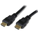 ハイスピードHDMIケーブル 4K対応HDMI(オス)-HDMI(オス)ケーブル 0.5m ウルトラ Ultra HD 4K2K解像度対応 ブラック 送料無料 スターテック Startech 全使用期間保証