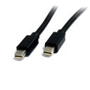 Mini DisplayPort 1.2 ケーブル 2m 4K HBR2対応ミニディスプレイポートケーブル Mini DP(オス) - Mini DP(オス) スターテック StarTech.com 全使用期間保証(2)