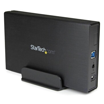 送料無料 StarTech.com 外付け3.5インチHDDケース USB3.0接続SATA 3.0対応ハードディスクケース UASP対応 USB 3.0 タイプB - SATA レセプタクル