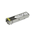 SFPモジュール 100BASE-BX ダウンストリーム 100Mbps 10km MSA準拠光トランシーバ 送料無料 スターテック Startech 全使用期...