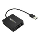 USB 2.0 - 光ファイバー変換アダプタ 100Base-FX 2芯SCコネクタ マルチモード Windows Mac Linux対応 USBネットワークアダプタ スターテック StarTech.com 2年保証(2)