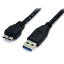 0.5m ֥å SuperSpeed USB 3.0֥ (A - micro-B) 50cm USB 3.0 micro ޥ֥ ( ) ƥå StarTech.com Ѵݾ