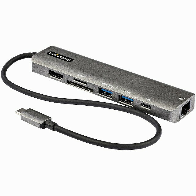 3ǯݾڡ USB Type-CޥѴץ/4K60Hz HDMI 2.0/100W USB PD/SD &microSD å/2ݡUSB 3.0 ϥ/ӥåͭLAN/Cбޥϥ/ΰη30cm֥ ̵ ƥå Startech