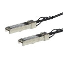 SFP+ DAC Twinax P[u MSA 0.5m 10GbE  X^[ebN Startech Sgpԕۏ