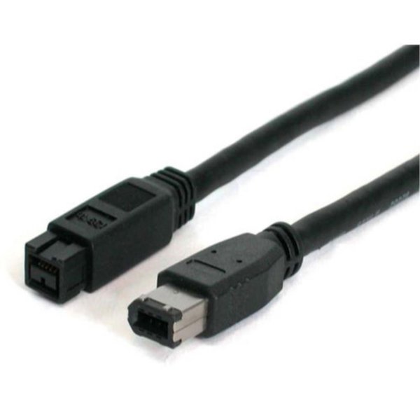【全期間保証】 1.8m FireWire800 - FireWire400 (9ピン-6ピン)ケーブル IEEE1394(オス) - IEEE1394b(オス) スターテック Startech パソコン 【送料無料】