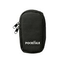 POCKETALK W／Sシリーズ専用のポーチです。 Wシリーズ/Sシリーズ共通でご利用いただけます。本体とケーブルをまとめて入れられます。 こちらの商品はお取り寄せとなります。