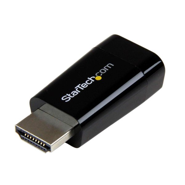 ѥHDMI-VGAѴץ С (Chromebook Ultrabook Ρȥѥ˺Ŭ) HDMI -ʥRGB (D-Sub15ԥ) ᥹ Ѵͥ 1920x1200 1080p ̵ ƥå Startech 3ǯݾ