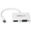 ߥ˥ǥץ쥤ݡMini DP - VGA HDMIѴץ 1920x1200 1080p Mini DisplayPort³ȥ٥A Vץ ġ󡦥ۥ磻 ƥå StarTech.com 3ǯݾ