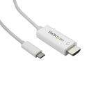 2m USB-C - HDMIP[u 4K 60Hz zCg USB Type-C Rs[^j^P[u  X^[ebN Startech 3Nۏ