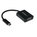 USB-C - VGA変換アダプタ USB Type-C(オス)- アナログRGB D-Sub15ピン(メス)ビデオコンバータ 1920 x 1200 1080pに対応 送料無料 スターテック Startech 3年保証