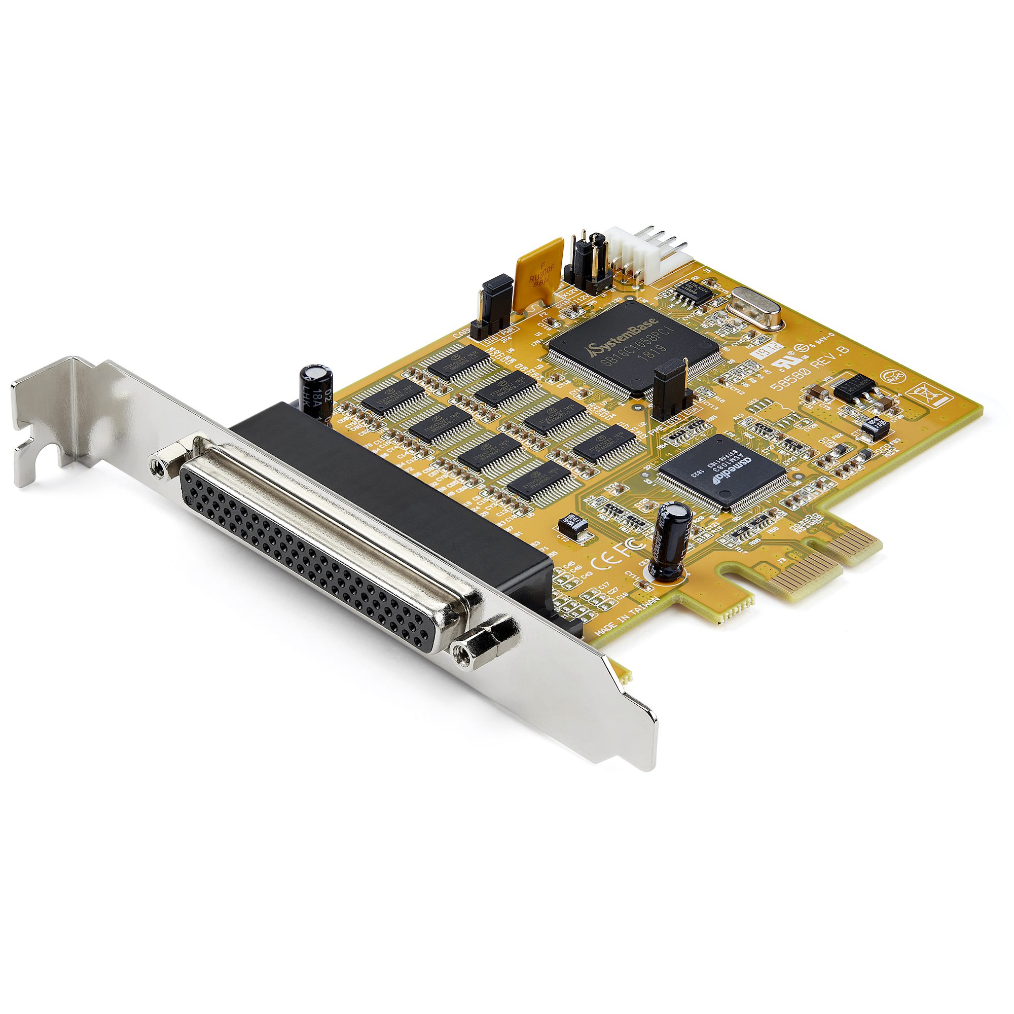 8シリアルポート増設PCI Expressカード RS232C拡張ボード 16C1050 UART COMポート増設PCIeカード 15kV ESD保護 Windows ＆ Linux対応 スターテック StarTech.com 全使用期間保証