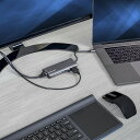 USB Type-C接続マルチアダプタ SDカードリーダー USB PD 3.0 4K HDMI ギガビット有線LAN 2x USB3.0 USB Type-C...