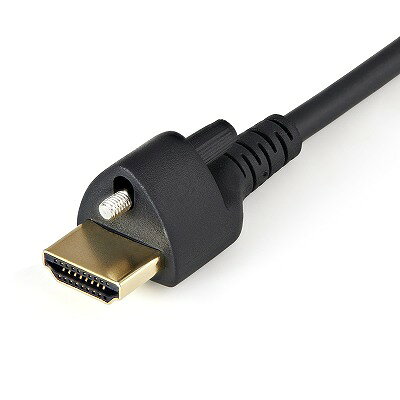 イーサネット対応ハイスピードHDMIケーブル 2m ネジ留め機構搭載 HDMI 2.0規格準拠...