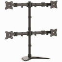 4面マルチモニタースタンド 2x2面マルチ液晶ディスプレイスタンド VESA規格対応 最大27インチモニタ4台対応 最大8kgのモニターを搭載可能 送料無料 スターテック Startech 5年保証(3)