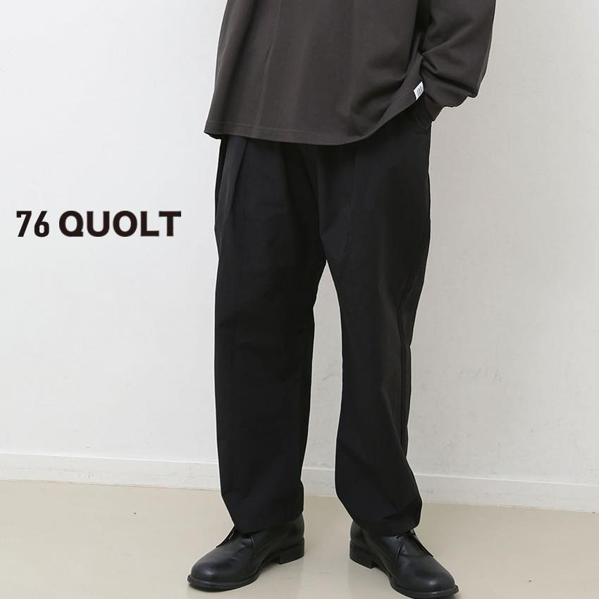 20%OFF クオルト quolt ブランド C/N-TOOL PANTS コットンナイロンパンツ