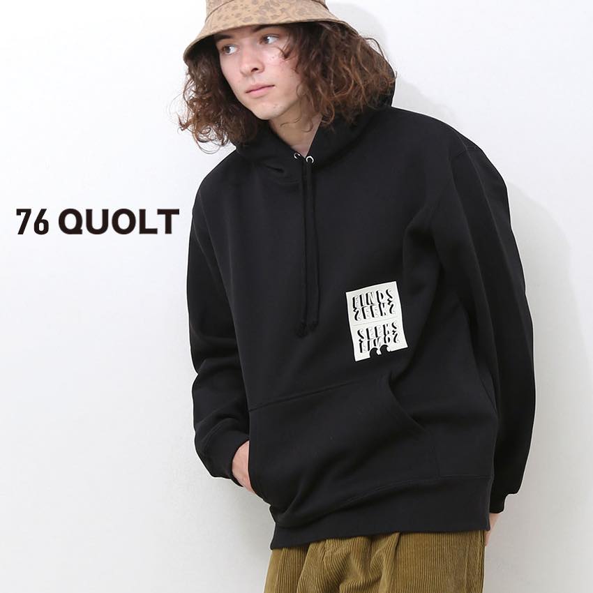 20%OFF クオルト quolt ブランド FINDS PARKA 裏起毛パーカ