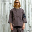 50%OFF セール ヴァルゴ VIRGO wearworks バルゴ EDO THE MOVE TOP ミリタリー半袖シャツ