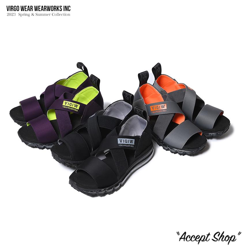 30%OFF ヴァルゴ VIRGO wearworks バルゴ Cross V cushion Sandals サンダル★