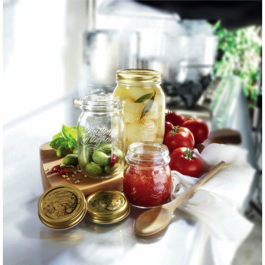 Bormioli Rocco ボルミオリ ロッコ クアトロスタジオーニ ジャー 150ml 6個セット イタリア製 保存容器 2