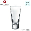 Borgonovo ボルゴノーヴォ セリエ 320ml 6個セット イタリア製 グラス(3)