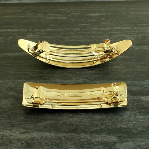 営業日昼12時まで当日発送！ メタル ゴールド バレッタ ヘアアクセサリー クレセント クレッセント ヘアアクセ ヘッドアクセ　お呼ばれ ゴールド 三日月 二次会 マットゴールド パーティー アクセサリー メタル 編み込み ヘアアレンジ アンティーク 人気 バレンタイン格安通販　バレンタイン　人気　ランキング