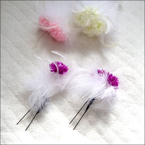 営業日昼12時まで当日発送！ 羽 花 Uピン 2本セット 成人式 髪飾り 七五三 袴 卒園式 入園式 和装 着物 浴衣 七五三 Uピン 卒園式 かんざし ヘアアクセサリー 成人式 結婚式 ウェディング パーティー 七五三 1ztj 人気 バレンタイン格安通販　バレンタイン　人気　ランキング