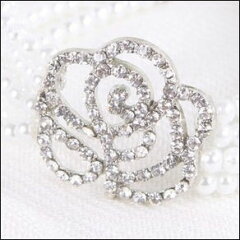 きらきらオープンローズパールブレスブレスブレスレットバラ蓮アクセサリーバングル結婚式レディースフォーマルパーティー