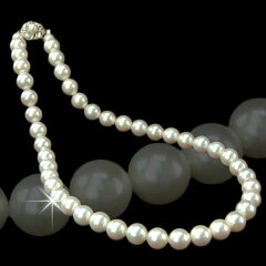 パールネックレスパールネックレス入学式卒業式卒園式パーティーゴージャスpearlnecklaceP08Apr16◆