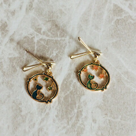Indian Jewelry - 新しい止め具 スターキャット ワイピン　マスクアクセサリー