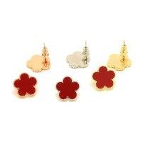 皐花 お花 ピアス フラワー 1花 レッド 赤 レディース クローバーモチーフ 赤色 ブランド トラベルジュエリー ギフト 18kgp Ptp 1ページ gランキング 皐花 お花 ピアス フラワー 1花 レッド 赤 レディース クローバーモチーフ 赤色 ブランド トラベルジュエリー ギフト 18kgp Ptp 1ページ gランキング