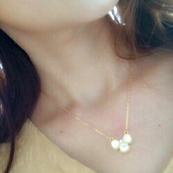 【全品ポイント20倍中】【半額】三つ葉ネックレス白蝶貝シェルフラワー1花両面キュービックジルコニアレディースnextクローバーモチーフ2カラーチェーンマザーオブパール天然石ブランドトラベルジュエリー