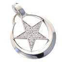 ペンダントトップ メンズ プラチナ Pt900 ダイヤモンド スター 星 ペンダントヘッド ネックレストップ 日本製 刻印入り 鑑別書付き 大きめ シンプル プ...