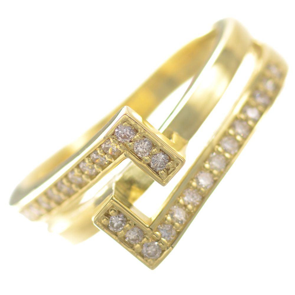 指輪 メンズリング 18金 K18 18K リング ゴールド ダイヤモンド ユニセックス 日本製 刻印入り 鑑別書付き