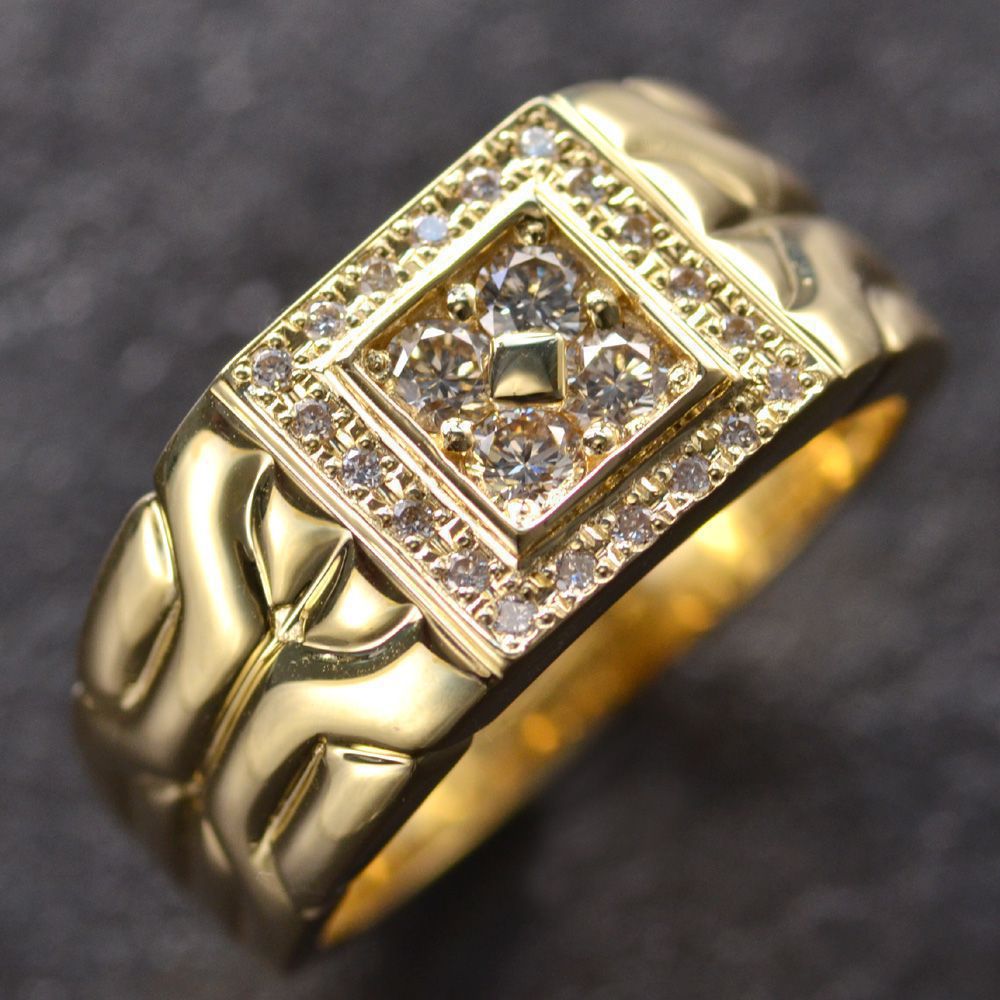 楽天市場】18金 印台 リング(カラット数0.4 ~ 0.49ct 楽天市場】18金 印台 リング(カラット数0.4 ~ 0.49ct