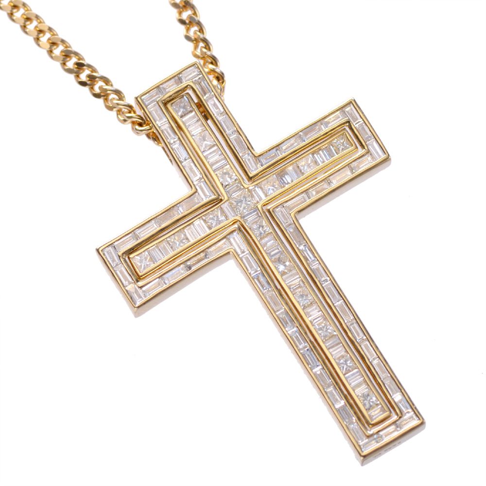 楽天市場】クロス ネックレス k18(カラット数2.0 ~ 2.99ct)の通販 楽天市場】クロス ネックレス k18(カラット数2.0 ~ 2.99ct)の通販