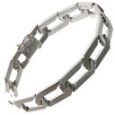 【マラソン同時開催★10%OFFクーポン】喜平ブレスレット 18金 メンズ K18 18KWG ホワイトゴールド 地金 19cm チェーンブレスレット 幅広 日...