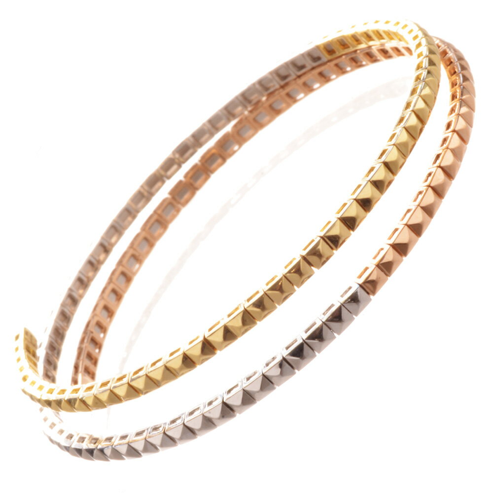 �Х󥰥� ��� K18 18�� 18k �ץ���� �����å� �������� �Х󥰥�֥쥹��å� ��������������� �ԥ󥯥������ Pt900 ...