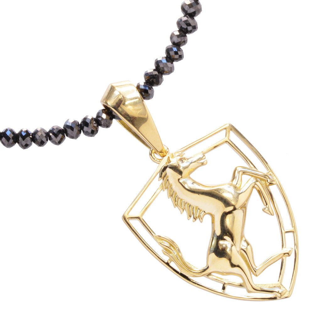 �ͥå��쥹 ��� 18�� K18 18K ��������� �� �ץ���� �֥�å���������� 20����å� 44cm �ۡ��� �ڥ����� ��������������� ���...