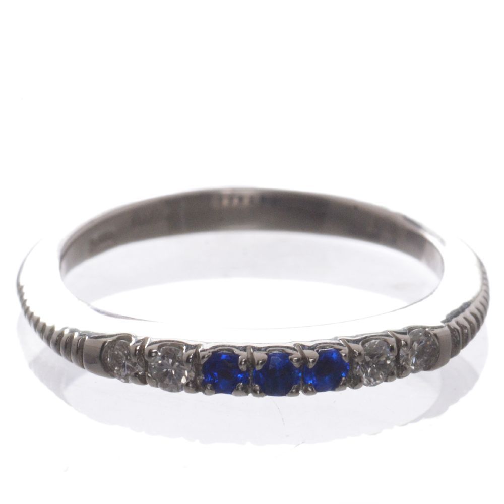 アウイナイト リング レディース プラチナ 指輪 ダイヤモンド 刻印入り 鑑別書付き 日本製 カラーストーン