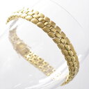 【マラソン同時開催★10%OFFクーポン】ブレスレット メンズ 18金 K18 18K 18K ゴールド メンズブレスレット 幅広 艶消しブレスレット 20.5...