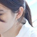 【01:59まで★10%OFFクーポン】イヤーカフ 18k K18 18K ダイヤモンド 18金イヤーカフ ゴールド レディース 圧調整可能 片耳用 フープ 中...