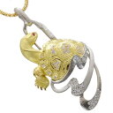 ネックレス メンズ K18 18K 18金 プラチナ Pt900 ダイヤモンド ルビー メンズネックレス 亀 タートルモチーフ 男性用 日本製 鑑別書付き 刻印...