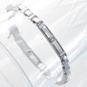 【ポイント10倍★23:59まで】ブレスレット メンズ プラチナ プラチナブレスレット 18cm 4mm幅 プレート ブレスレット ダイヤモンド ユニセックス ...