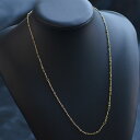 ネックレス チェーン メンズ メンズネックレス シンプル ネックレス メンズ 金 18金 ネックレス チェーン メンズチェーンネックレス K18 18K 50c...