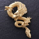 ペンダントトップ メンズ 18金 K18PG ピンクゴールド ドラゴン 龍 ダイヤモンド ルビー 艶消し ペンダントヘッド 男性 喜平用 ネックレスヘッド 鑑別...