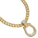 【BLACK FRIDAY★10%OFFクーポン】喜平 ネックレス 18金 ダイヤモンド 2.2ct K18 18K 50cm 喜平チェーン 馬蹄 ホースシュー...