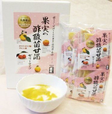 果実の酢酸菌甘酒ゼリータイプ　20g×30ケ入　乳酸菌　送料含むのサムネイル