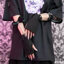 LOVE PUNK グローブ 原宿系 原宿 ファッション 地雷系 地雷 病みかわいい 病みかわ ハート チェーン パンク ロック 派手 かわいい 派手かわ 個性...
